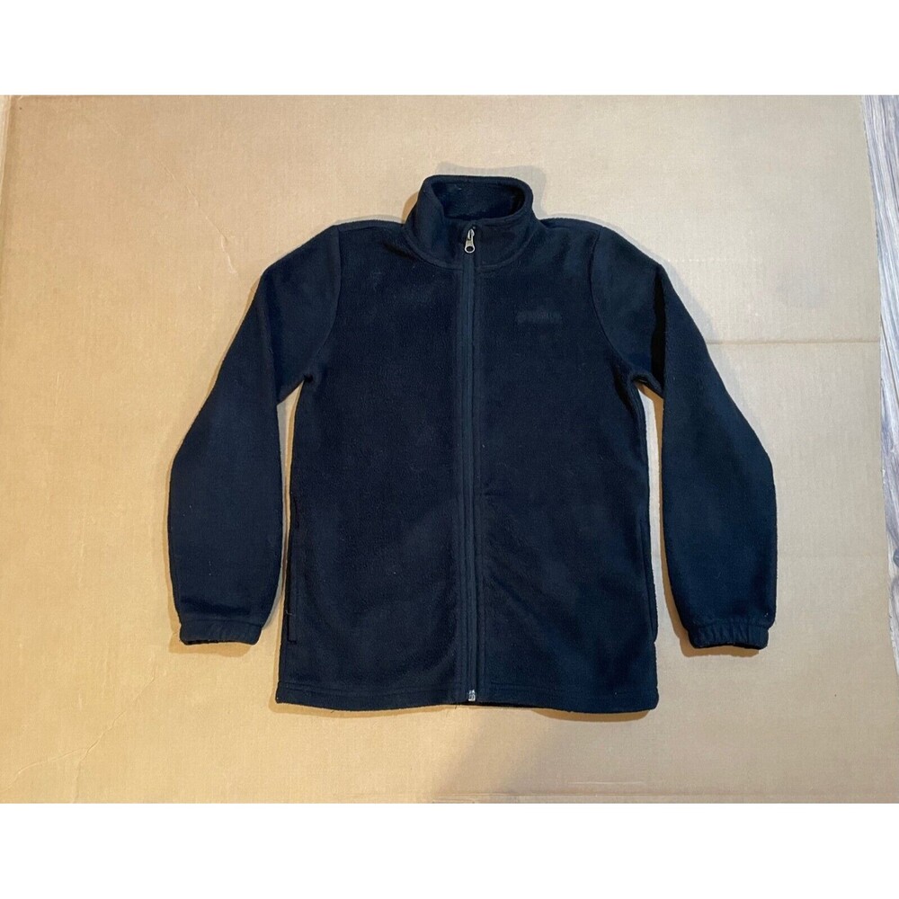 Boys Magellan Outdoors Size M Black Fleece Jacket, Zip Up